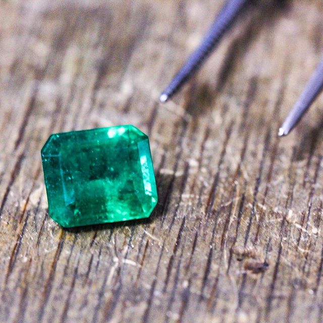 Emerald cut emerald gemstone Emerald cut emerald gemstone